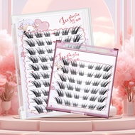False Eyelashes Self Adhesive Glue Free Single Cluster Fox Eye Lash Extension Makeup