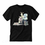 Vintage Wallace & Gromit Cartoon Cotton Black Tee Shirt