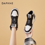 Daphne Daphne~High-Top aj Women's Shoes 2026 New Style Spring Hot-selling Thick-Soled Black White Pa