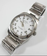 勞力士 Oyster Perpetual ROLEX AirKing 114200 No. M Roman Roulette 錶盤