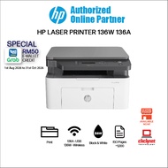 HP Laser MFP 136A/136W Printer