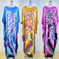 PEMBORONG KAFTAN KELAWAR CORAK TERENGGANU COTTON VISCOSE/BAJU KELAWAR COTTON CORAK TERENGGANU EKSKLUSIF