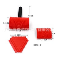 Wood Grain Tool Set Simulation Device Roller Chip Effect MS1814 Handmade Portable Hardware Kit Multi