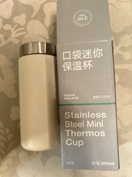 316不鏽鋼迷你保溫杯 200ml $80