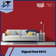 1LT MCI Blue-I 6600 Gloss Paint Signal Red 6613 Fast Dry Cat Minyak For Wood & Metal