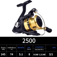 2023 DAIWA ฿ Fishing SPINNING Reel 500 1000 1000C 2500 3000C Fishing Reels 5 กก./10 กก. 5.3:1/6.2:1