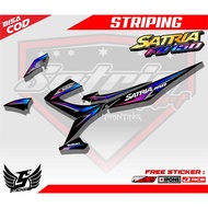 SUZUKI VARIATION STRIPING SATRIA FU 150SUZUKI SATRIA FU 150 MOTORCYCLE STICKER LIST/