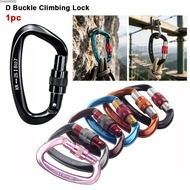 ZHAOX55PQ Professional Safety Carabiner, Mountaineering Protective Equipment 25KN D Shape Key Hooks,