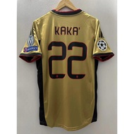 Top quality 13/14 AC Milan KAKA #22 second-hand retro sports jersey