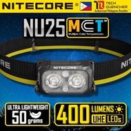 Popular Discounts Nitecore NU25 MCT Headlamp 400 Lumens - Lightweight 50g - USB-C Rechargeable Batte