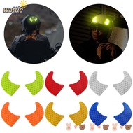 WATTLE Reflective Stickers Cycling Bike Helmet DIY Motorcycle Cars Sticker Motorcycle Safety Stickers