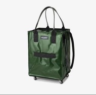 【HULKEN】浩肯包2.0 大型購物車 環保購物袋 折疊推車(M) 綠色