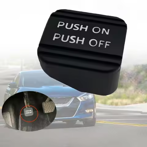 1Pcs Car Parking Brake Pedal Pad Rubber Fit For Nissan Maxima Titan Armada Pathfinder Quest Altima R