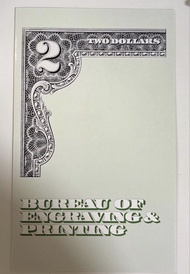 1995 美金$2 四連體收藏鈔