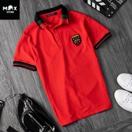(Good Goods) [] High Quality polo Cotton Men'S polo T-Shirt (Real Photo) (Real Photo)