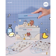 line friend mask limited 4ply adult /kid medical face mask iconic 30pcs
