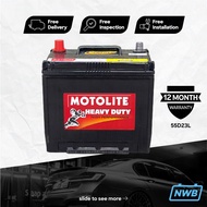 Motolite Car Battery 55D23L Battery Camry Bateri kereta Exora Car Battery Camry ,Innova ,Inspira ,Sy