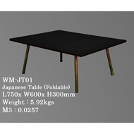 WM-JT01 Japanese Table / Meja Baca/ Folding Table/ Jepun Meja/ Meja Lipat