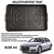 Audi A4 Multipurpose Universal One Tray For All Purpose - For Car Rear Boot (90 x 59 x 6.5cm)