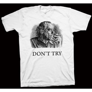 Charles Bukowski " Don'T Try " T-Shirt Allen Ginsberg Jack Kerouac Gregory Corso 2019 Creative Novelty Summer Style Cotton Order