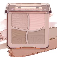Highlight Contour Makeup Palette Effortless Blending Matte Shimmer Highlighter Palette and Bronzer P