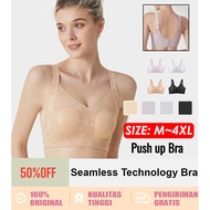 Sold Local Stock VEIMIA-- [M-4XL 50-110kg] Seamless and Non-Sensorik Bra Wireless Bra