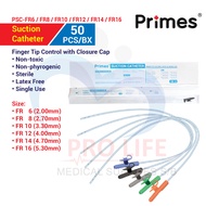 Primes Suction Catheter (FR6, FR8, FR10, FR12, FR14) 50pcs/per box