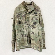 ACU作戰夾克，軍用夾克，多地形迷彩，卡其色，古著