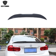 PSM Style For BMW F30 F80 M3 Spoiler Carbon Fiber Material 320i 328i 335i 326D F30 Carbon Fiber wing