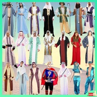 halloween dress halloween costume adult Kostum prom Halloween dewasa lelaki COS Arab Dubai Prince Dress Jubah Puteri UAE Wanita