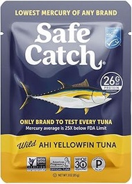 Safe Catch Wild Ahi Yellowfin Tuna 85g (1 pouch)