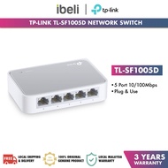 TP-LINK TL-SF1005D 5-Port 10/100Mbps Desktop Network Switch TL-SF1005D