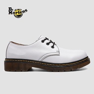 Dr. Martens รองเท้าคัดชูหนังแท้ สีดำ Dr. Martens รุ่น 1461 สีดำ ICED BLACK SM รองเท้าทางการอังกฤษ un