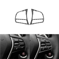 Carbon Fiber Steering Wheel Button Frame Cover Trim for BMW F20 F21 F30 F34 F32