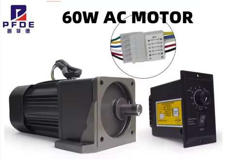 5RK60GN-CF 1:3--1:500 220V AC Geared Motors 60W Induction Small Machine with US-52 Governor WITH BRA