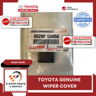 WIPER COVER 1PC TOYOTA GENUINE PARTS FOR VIOS YARIS FORTUNER, HILUX INNOVA FREE CAR STICKER