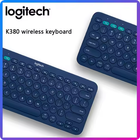 Logitech K380 wireless Bluetooth keyboard portable multi-device Apple phone ipad computer mac ultra-
