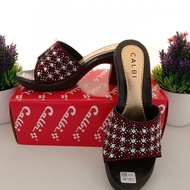 calbi[BISA COD]promo/sale sandal Calbi sandal terbaru! Calbi hells tinggi 7cm anti slip !
