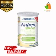 ผลิตโดยเนสท์เล่ 100% NUTREN BALANCE นิวเทรน บาลานซ์ อาหารเสริมทางการแพทย์มีเวย์โปรตีน สำหรับผู้สูงอายุ สำหรับผู้ที่ต้องการควบคุมน้ำตาล มีเวย์โปรตีน กระป๋