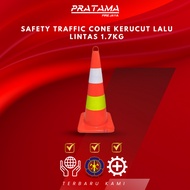 SAFETY TRAFFIC CONE Lintas 1.7KG PRATAMA FIRE JAYA