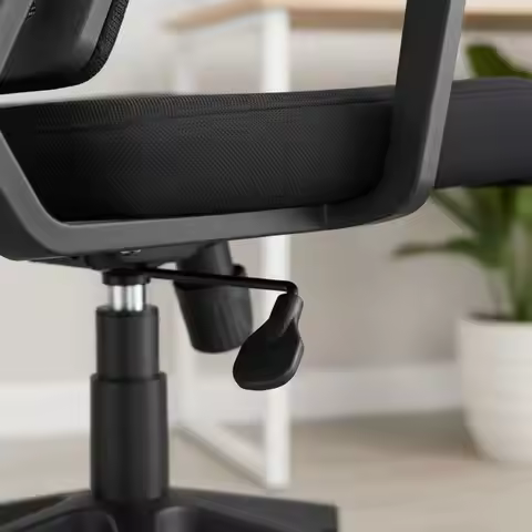 Ergonomic Office Chair High-Density Foam Pad Ergonomic Mesh Office Chair Easy Assembly for Students