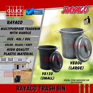 RAYACO Multipurpose Trash Bin with Handle (SIZE : 48L / 80L)