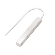 Japan Direct Mail ELECOM ELECOM Simple Fashion Power Strip 6 Holes 2.5 Beige