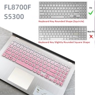 COD Asus Keyboard Cover VivoBook 15 S15 X515M X515E M509DA M515DA X509M X512J X509 X512F X512UF X512UA S5300U 15.6'' Laptop Keyboard Protector Ready stock Keyboard cover [candy]