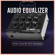 Micro Audio Equalizer Preamp 7 Band Fine Tune for KTV Karaoke - EQ207