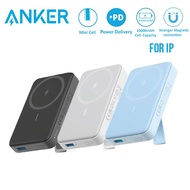 Anker A1641 633 Magnetic Battery, 10,000mAh Foldable Magnetic Wireless Portable Charger, Only for iPhone 12/13/14
