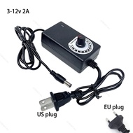 3V–12V 5V 6V 9v 12v 2A AC to DC Adjustable DC Power Supply Switch UK AU plug Charger Power Adapter S
