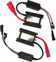 2Pcs 12V 55W Universal Ballast Car, Digital DC Ballast Replacement, Ballast Conversion Kit