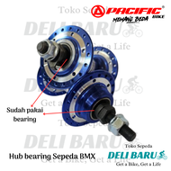Pacific Hub bearing 36 hole single speed model drat trombol bering alloy sepasang sepeda BMX fixie