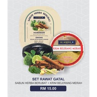 SET RAWAT GATAL BELERANG MERAH (RAWAT GATAL, JERAWAT, RESDUNG,PANAU, KUDIS)